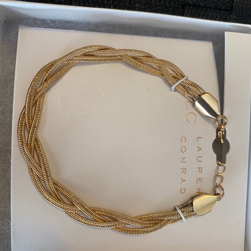 Lauren Conrad Gold bracelet